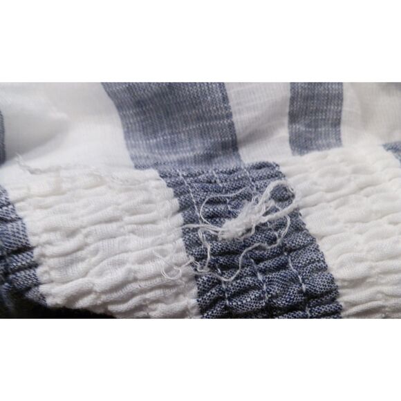 Philosophy Republic Clothing Women's White/Blue Striped Dress Size Medium NWT - Picture 3 of 4